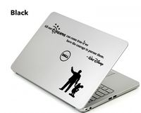 Walt Disney Quote V2 All our Dreams Can Come True Apple Macbook Decal Vinyl Sticker Apple Mac Air Pro Retina Laptop sticker