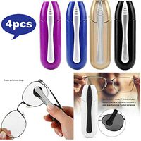 Hombosi4pcs Portable Eyeglasses Cleaner Glasses Cleaner Sets Glasses and Sunglasses Lens Cleaner All Types of Eye Wear Glasses Cleaner,4pcs4