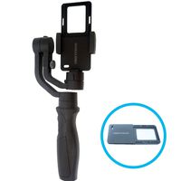 Action Camera Adapter for Phone Gimbal Stabilizer Compatible for Hohem iSteady Mobile,ZHIYUN Smooth 4, for DJI OSMO 2 EVO Smove Freevision Moza Feiyu Gimbal (UV Plate, Adapter Only)