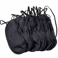 SEniutarm 10Pcs Mask Shade Cover Comfortable Sleep Eye Blindfold Night Sleeping Travel Aid