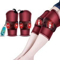 Effortsmy Electric Heating Massager with 9 Kinds of Mode and 5 Kinds of Intensity, Heating Knee Pad for Legs and Arm