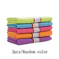 MinGe Multifunctional Thick Non-staining Absorbent Wipe Glass Kitchen Cleaning Rag Sponges