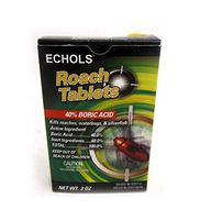 Roach Tablets, 2 oz, Case of 36
