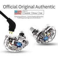 in Ear Monitor, New 4DD HiFi DJ Speakers Monito Running Sport Earphones Earplug Headset Earbud Fone de ouvido audifonos-Transparent