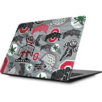 Skinit Decal Laptop Skin for MacBook Air 13 (2008&2009) - Officially Licensed Ohio State University Ohio State Pattern Design