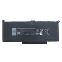 7XINbox 7.6V 60Wh 7500mAh F3YGT DM3WC 0DM3WC 2X39G Replacement Laptop Battery for Dell Latitude 12 7000 7280 7290 E7280 E7290 13 7000 7380 7390 E7380 E7390 14 7000 7480 7490 E7480 E7490 Series