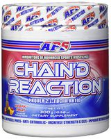 Chain'd Reaction - The Ultimate BCAA Amino Acid Recovery Aid for Muscle Growth, Exotic Fruit, 300 Gram