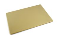 Commercial Brown Plastic Cutting Board, Large 20x15 Inch, NSF Certified