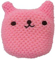 Knitted Pink Bear Dish Sponge (2 Sets)