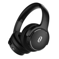 TaoTronics Active Noise Cancelling Bluetooth Headphones HiFi Stereo Wireless Over Ear Deep Bass Headset W/CVC Noise Canceling Microphone 30 Hour Playtime Comfortable Earpads for Travel Work TV Phone