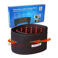 Red Light Near Infrared Therapy Led Benefits Back Pain Relief Home Use Wearable Wrap Deep Penetrating Heals Lighting Pads for Injury Arthritis Feet Joints Muscle Knee Elbow Inflammation Nerve Damage