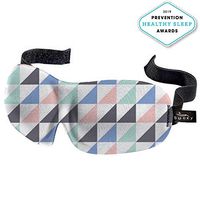 Bucky 40 Blinks No Pressure Beauty & Travel Eye Masks, Geo Tri