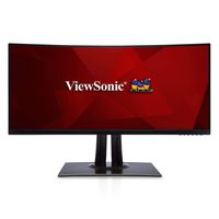 ViewSonic VP3481 34" UWQHD 100Hz Curved Monitor with USB Type C 100% sRGB HDR10 14-bit 3D LUT and Color Calibration for Video and Graphics