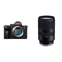 Sony a7 III Full-Frame Mirrorless Interchangeable-Lens Camera Optical with 3-Inch LCD, Black (ILCE7M3/B) with Tamron 28-75mm F/2.8 for Sony Mirrorless Full Frame E Mount (Tamron 6 Year Limited USA Warranty)