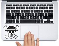 Straw Hat Flag One Piece Printed Trackpad Clear Vinyl Decal Sticker Compatible with Apple MacBook Pro Air 11" 12" 13" 15" All Years Laptop Keyboard (11 " MacBook Air)