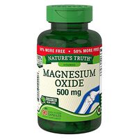 Nature's Truth Magnesium Oxide 500 mg Quick Release Capsules - 90 ct, Pack of 3