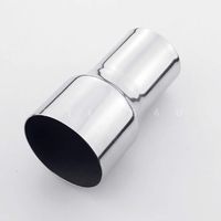 2.75" ID to 2.25" ID Exhaust Pipe Adapter Connector Reducer 304 Stainless Steel