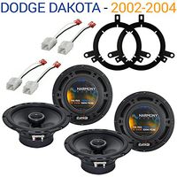 Compatible with Dodge Dakota 2002-2004 Factory Speaker Replacement Harmony (2) R65 Package New