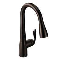 Moen 7594EORB Arbor Motionsense Two-Sensor Touchless One-Handle Pulldown Kitchen Faucet Featuring Power Clean, Oil Rubbed Bronze