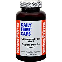 2Pack! Yerba Prima Daily Fiber Caps - 625 mg - 180 Capsules