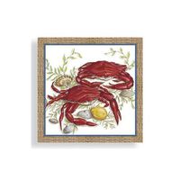 Crab-themed Three Ply Dinner Napkins by Cape Shore