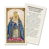 Oracion a La Virgen De La Candelaria Tarjeta Plastificada Y Bendecida Por Su Santidad
