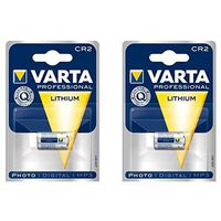 Fresh 2X Varta CR2 3V Photo Lithium Batteries Fast USA Ship