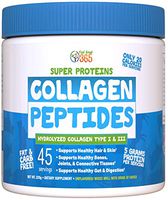 Collagen Peptides Protein Powder (45 Servings) by Feel Great 365 | Certified Grass Fed | Unflavored & Mixes Easily in Coffee | Hydrolyzed​ Collagen Powder | Promotes Healthy Skin Hair & Nails​ | Keto
