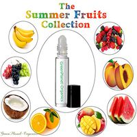 Incredible Fruits & Floral Perfume Oils (Select Your Favorite Scent) 41 Varieties (Sweet Strawberries)