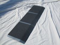 New Aluminum Wheelchair Ramp Threshold 8" X 34" Light Weight