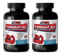 Muscle Elements - TONGKAT ALI Premium Complex - panax Ginseng Extract - 2 Bottle (120 Tablets)