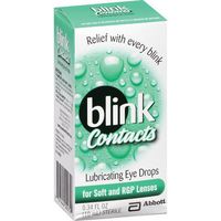 AMO Blink Contact Lubricant Eye Drops for Soft and RGP Lenses, .34-Ounce Box (Value Pack of 6) Advanced-3t