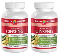 Panax Ginseng Root Powder - Korean Ginseng - Support Cognitive abilities (2 Bottles)