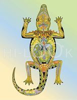 Hi-Look Microfiber Cleaning Cloth - Alligator