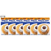Instant Aid- First Aid Sports Tape (1 Roll) (Pack of 6) by Purest