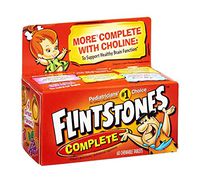 Flintstones Complete Children's Multivitamin/Multmineral Supplement Chewable Tablets 60 ct (Pack of 6)