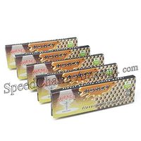 10 Packs 1 1/4 Honey Flavored Cigarette Rolling Paper 500 Papers 78×44MM