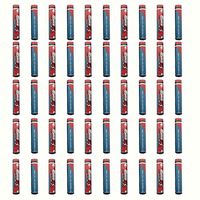 HyperPS - 50PCS - AAAA Alkaline Batteries MX2500, Mini, UM 6 (JIS), LR8D425, 25A for Streamlight Stylus Lights