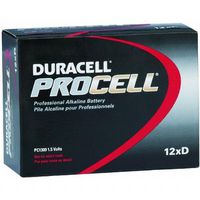 Duracell D12 Procell Professional Alkaline Battery, 12Count