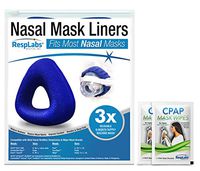 RespLabs Nasal CPAP Mask Liners - [3 Pack] Reusable, Universal, and Super Comfortable