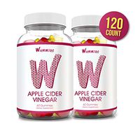 Wummies Apple Cider Vinegar Gummies Vitamins Immunity, Detox and Weight - Organic Gummy Alternative to ACV with Mother Enzyme (120 Capsules)