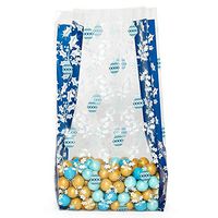 Holiday Patterned Cello Bag 4" X 2-1/2" X 9-1/2" -Christmas Carols- Box 100