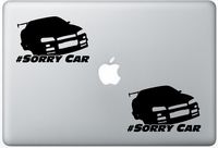 Paul Walker Sorry Car Skyline FlashDecals2099 Set Of Two (2x) , Decal , Sticker , Laptop , Ipad , Car , Truck