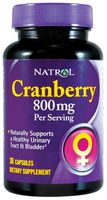 Natrol Cranberry 400 mg Capsules, 30-Capsules (Pack of 2)