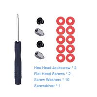 JkerTech M.2 SSD Drives Mounting Screws Kit Components for Gigabyte Motherboard