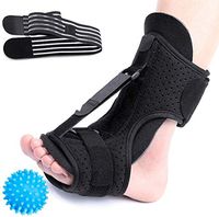 CHARMINER Plantar Fasciitis Night Splint Foot Drop Orthotic Brace, Adjustable Elastic Dorsal Splint, Effective Relief from Plantar Fasciitis Pain, Heel, Arch Foot Pain