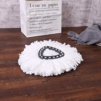 Home Household White Easy Wring Spin Mop Refill Bucket Floor Cleaning System