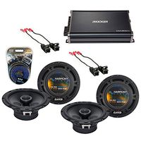 Compatible with Chevy Colorado 2004-2012 Factory Speaker Upgrade Harmony (2) R65 & CXA300.4 Amp (Renewed)