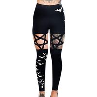 ANJUNIE Women's Workout Sequin Leggings Fitness Sports Gym Running Yoga Athletic Pants (1-Black, L)
