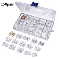 JUSTDOLIFE 150 Pairs Eyeglasses Nose Pads Professional Nose Pad Kit